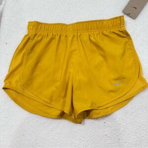 Nike Women's Yellow Shorts